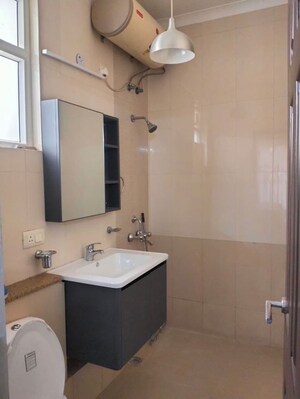 Bathroom in 4 BHK Apartment at Emaar MGF Emerald Hills, Sector 65 – for Rent