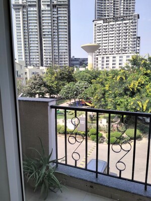 Balcony in 4 BHK Apartment at Emaar MGF Emerald Hills, Sector 65 – for Rent
