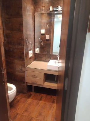 Bathroom in 4 BHK Builder Floor at New Friends Colony – for Sale