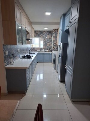 Kitchen in 3 BHK Apartment at Brigade Orchards, Devanahalli – for Rent