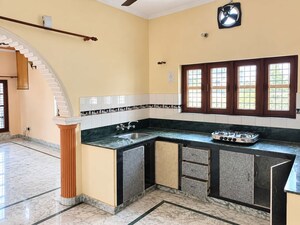 Kitchen in 2 BHK Builder Floor at Sewla Kalan – for Rent
