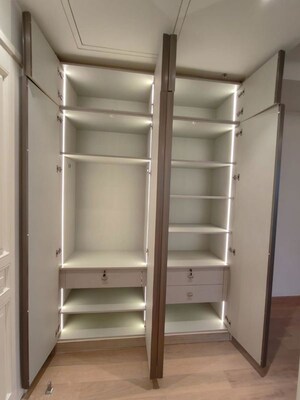 Staircase in 4 BHK Apartment at Bhartiya City Leela Residences, Thanisandra Main Road – for Sale