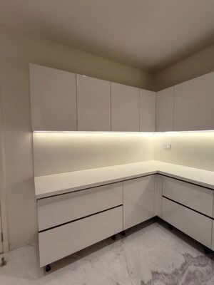 Kitchen in 4 BHK Apartment at Bhartiya City Leela Residences, Thanisandra Main Road – for Sale