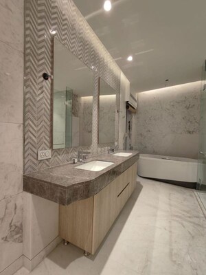 Bathroom in 4 BHK Apartment at Bhartiya City Leela Residences, Thanisandra Main Road – for Sale