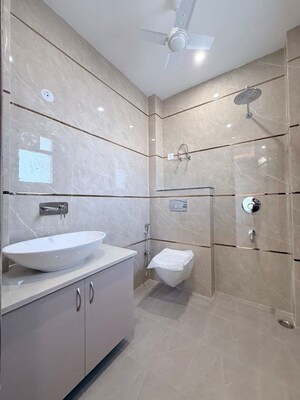 Bathroom in 4 BHK Builder Floor at Vipul World Floors, Sector 48 – for Rent