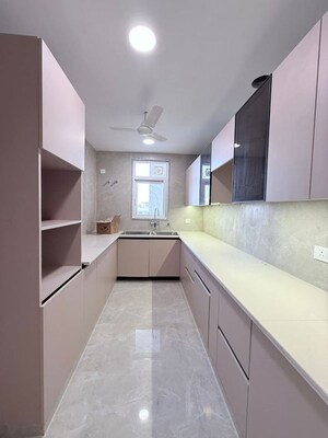 Kitchen in 4 BHK Builder Floor at Vipul World Floors, Sector 48 – for Rent