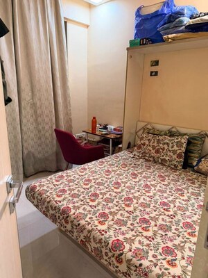 Bedroom in 1 BHK Apartment at Neelam Solstice, Ghatkopar East – for Rent