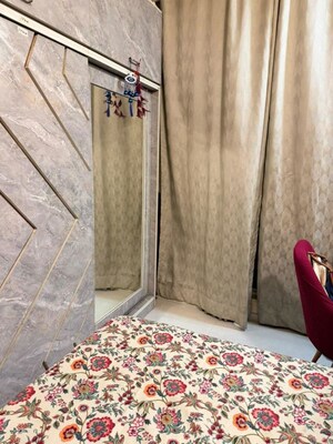 Bedroom in 1 BHK Apartment at Neelam Solstice, Ghatkopar East – for Rent