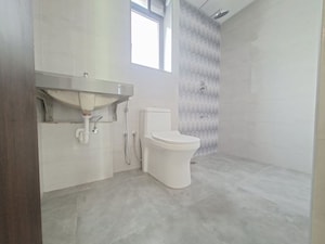 Bathroom in 2 BHK Apartment at Kalpataru Parkcity Eternia, Kolshet Road – for Rent