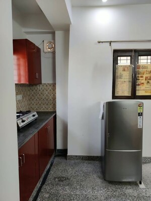 Living Room in 1 RK Builder Floor at Sector 55 – for Rent