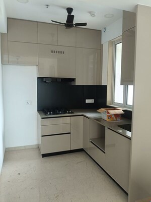 Kitchen in 1 BHK Apartment at Aurum Q Islands, Ghansoli – for Sale