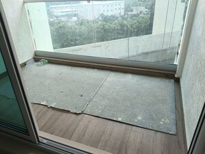 Balcony in 1 BHK Apartment at Aurum Q Islands, Ghansoli – for Sale