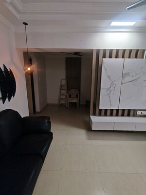 Living Room in 3 BHK Apartment at Sierra Towers, Kandivali East – for Rent