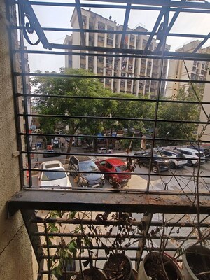Balcony in 3 BHK Apartment at Sierra Towers, Kandivali East – for Rent