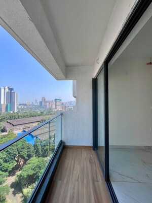 Balcony in 3 BHK Apartment at Raymond The Invictus By GS, Pokhran Road No One – for Sale