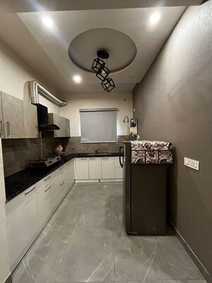 Kitchen in 3 BHK Apartment at Highland Park Chandigarh, Bhabat – for Rent