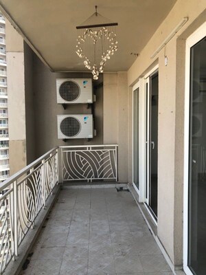 Balcony in 3 BHK Apartment at AIPL The Peaceful Homes, Sector 70a – for Rent