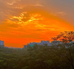 3 BHK Apartment – Exterior View View at DLF Park Place, Sector 54 - for Rent