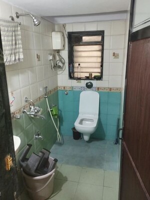 Bathroom in 2 BHK Apartment at Shiv Bhagtani Manor 3B CHS, Chandivali – for Rent