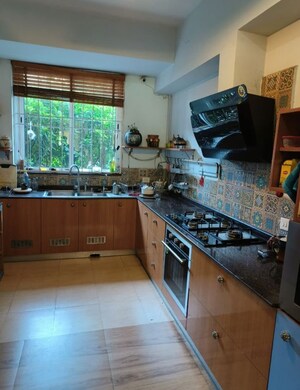 Kitchen in 3 BHK Apartment at Orchid Petals, Sector 49 – for Rent
