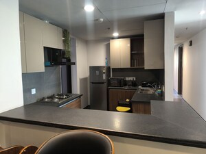 Kitchen in 3 BHK Apartment at Krisumi Waterfall Residences, Sector 36a – for Rent