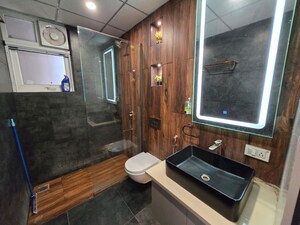 Attached Bathroom in 3.5 BHK Apartment at Aura Homes, Patiala Road – for Rent