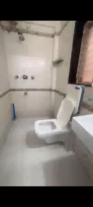 Bathroom in 3 BHK Apartment at Orchid Complex Gundecha, Kandivali East – for Rent