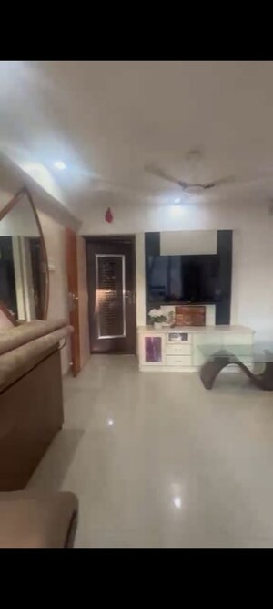 Living Room in 3 BHK Apartment at Orchid Complex Gundecha, Kandivali East – for Rent