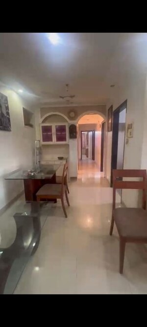 Living Room in 3 BHK Apartment at Orchid Complex Gundecha, Kandivali East – for Rent