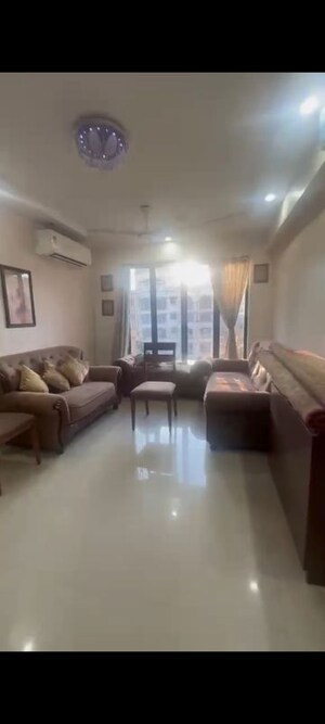 Living Room in 3 BHK Apartment at Orchid Complex Gundecha, Kandivali East – for Rent