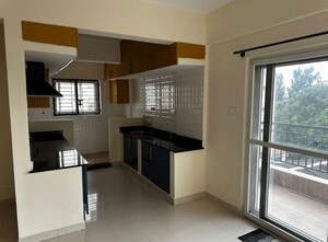 Kitchen in 2 BHK Apartment at Bren Northern Lights, Jakkuru – for Rent