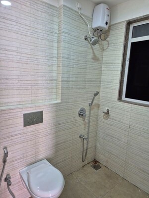 Bathroom in 3 BHK Apartment at Hubtown Rising City, Ghatkopar East – for Rent