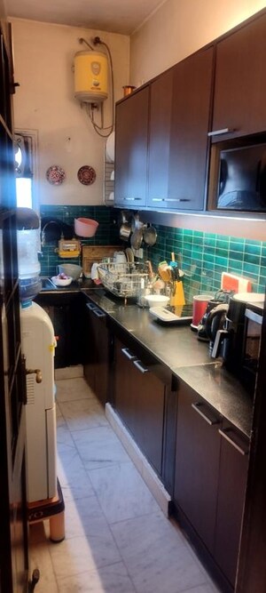 Kitchen in 4 BHK Builder Floor at Panchsheel Park – for Sale