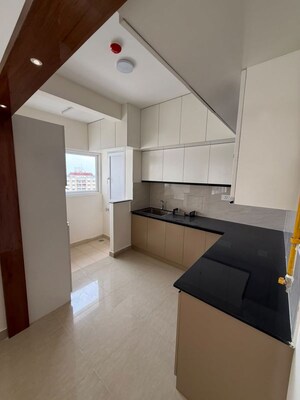 Kitchen in 3 BHK Apartment at Puravankara Purva Zenium, Hosahalli – for Rent