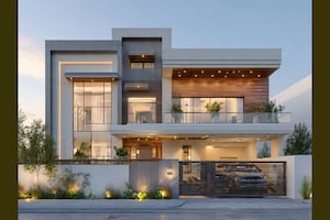 6+ BHK Villa – Exterior View View at Janakpuri - for Sale