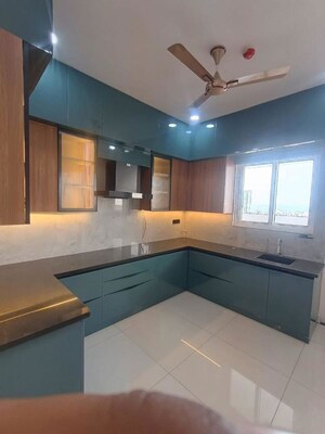 Kitchen in 3 BHK Apartment at Candeur Crescent, Serilingampally – for Rent