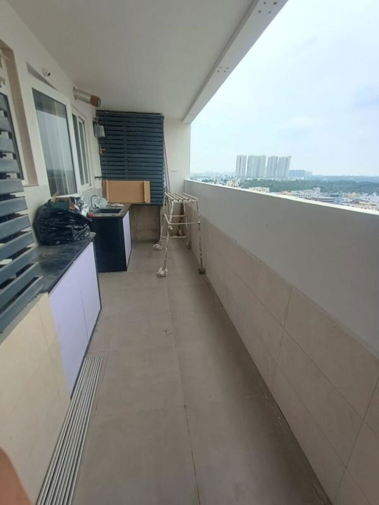 Balcony, candeur-crescent 3 Bedroom 2540 Sq.Ft. Apartment In Serilingampally Hyderabad 10736828