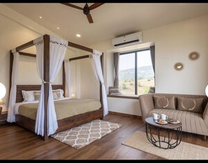 Living Room in 6+ BHK Villa at Pavana Lake – for Sale