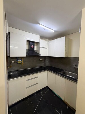 Kitchen in 2 BHK Builder Floor at Chattarpur – for Rent