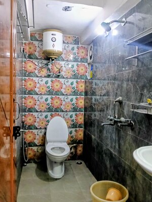Bathroom in 2 BHK Apartment at Dwarka Sector 16 – for Rent