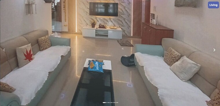 Living Room, sector 5 vashi 3 Bedroom 1100 Sq.Ft. Apartment In Sector 5 Vashi Navi Mumbai 10736902