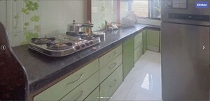 Kitchen in 3 BHK Apartment at Sector 5 Vashi – for Rent