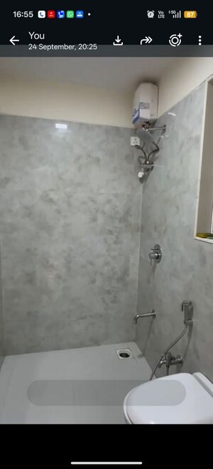 Bathroom in 1 BHK Apartment at Sayba Heritage, Kurla East – for Sale