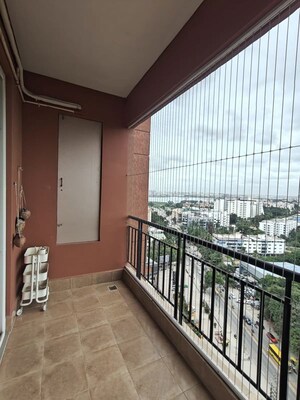 Balcony in 3 BHK Apartment at Incor Carmel Heights, Whitefield – for Rent
