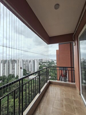 Balcony in 3 BHK Apartment at Incor Carmel Heights, Whitefield – for Rent