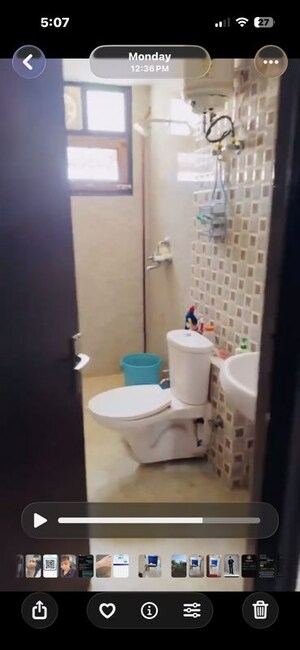 Bathroom in 3 BHK Apartment at UDB Ecoscape, Dholai – for Sale
