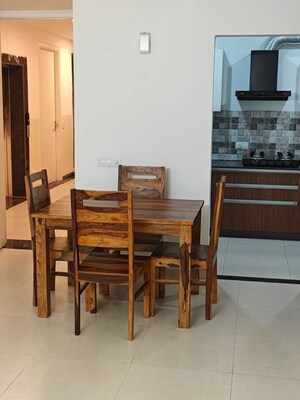 Staircase in 3 BHK Apartment at Sushma Valencia, International Airport Road – for Rent