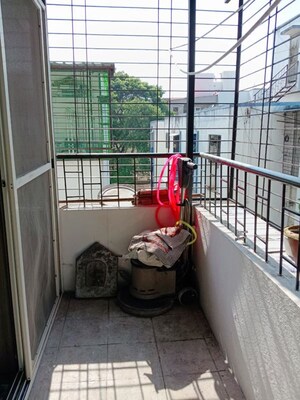 Balcony in 1 BHK Apartment at Kshitij CHS, Yerawada – for Rent