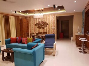 Living Room in 3 BHK Apartment at Purva Whitehall 3, Sarjapur Road – for Rent