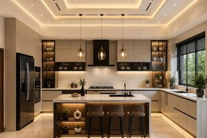 Kitchen in 6+ BHK Villa at Janakpuri – for Sale